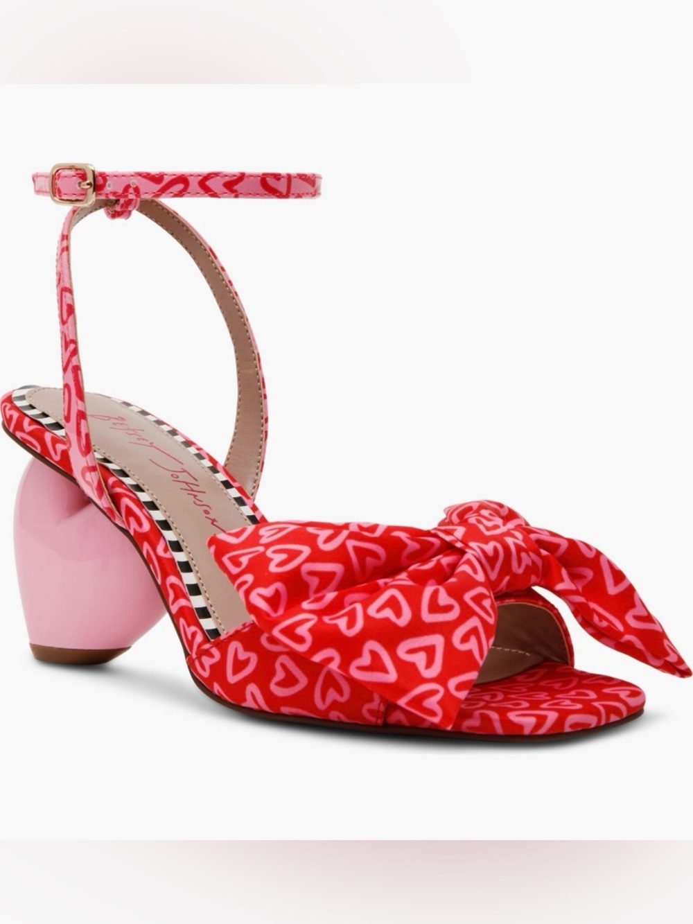 Blue By Betsey Johnson “Kendal” Strappy Heart Heels - Size 6 - NWT - Picture 3 of 7
